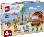 LEGO 4PLUS Bluey išvyka į paplūdimį šeimos automobiliu