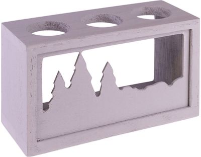 Vonios rinkinys WINTER SPA medinėje dėžutėje: dušo želė 60ml, vonios aliejus 60m l, vonios druska 80g, kvapas: gaivi pušis ir žiemos uogos