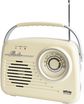 Radio imtuvas MONO 1965 SILVA-SCHNEIDER smėlio, AUX jungtis, USB jungtis, SD ko rtelių skaitytuvas