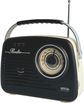 Radio imtuvas MONO 1965 SILVA-SCHNEIDER juodas, AUX jungtis, USB jungtis, SD ko rtelių skaitytuvas