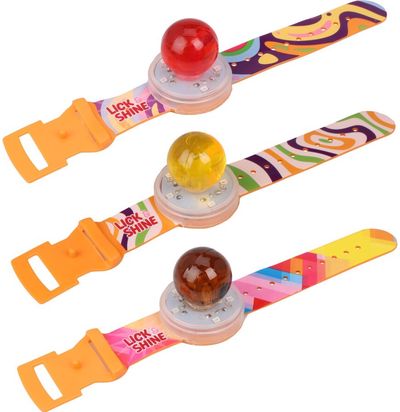 Laikrodis - saldainis Lick and Shine