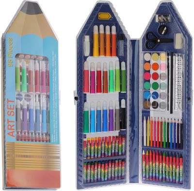 Dailės priemonių rinkinys ART SET, 95 vnt.
