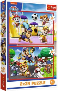 TREFL PAW PATROL Dėlionių rinkinys Nuotykių diena, 2 x 24 det.