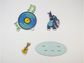 DISNEY STITCH CRYSTAL ART Rinkinys Muzikantas Stičas