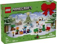 LEGO Minecraft 2025 metų advento kalendorius