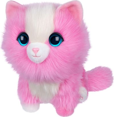 SCRUFF-A-LUVS pliušinis gyvūnėlis, rozā, 19 cm