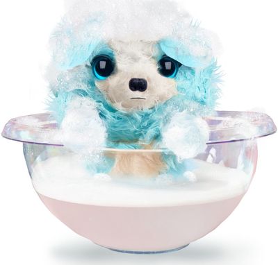 SCRUFF-A-LUVS pliušinis gyvūnėlis, zils, 19 cm