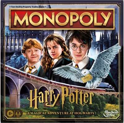 MONOPOLY Žaidimas Harry Potter (Anglų kalba)