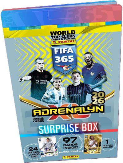 Advento kalendorius Panini FIFA 365 Adrenalyn XL 2026