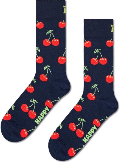 Kojinės Happy Socks Cherry Navy, 36-40 dydis