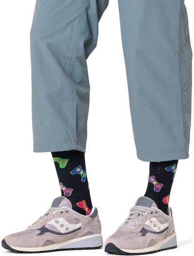 Kojinės Happy Socks Controller Black, 41-46 dydis