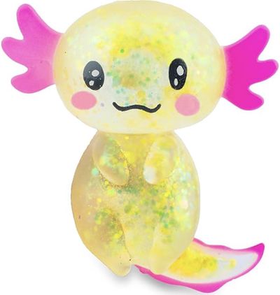 Antistresinis žaislas SQUEEZY AXOLOTI, įv. rūšys
