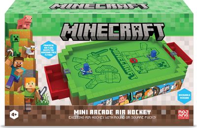 Arkadinis žaidimas MINECRAFT Mini Arcade Air Hockey - Overworld