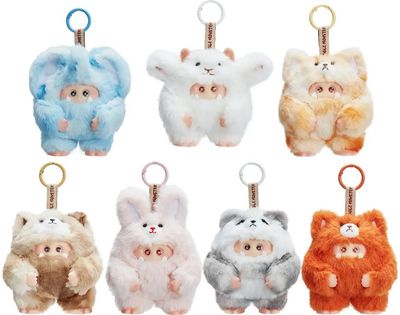 Kolekcinė figūrėlė GIGGLE MONSTER Furry Forest Series Vinyl Plush Blind Box