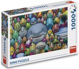 Dėlionė DINO Colorful Fishes, 1000 det.