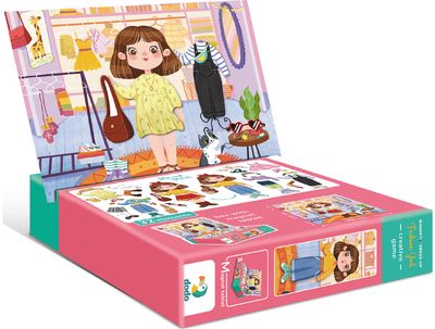 Magnetic game DODO aprenk madingą lėlyę