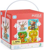 Dėlionių rinkinys DODO Sezonai 4 in 1