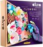 Kūrybinis 3D modelinio rinkinys OKTO Wood&Craft DIY Flowers ROMANCE 21x21 cm