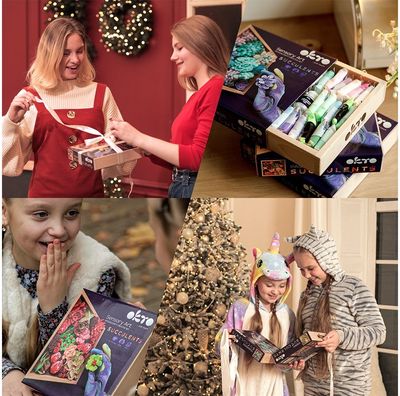 Kūrybinis 3D modelinio rinkinys OKTO Wood&Craft DIY Flowers ROMANCE 21x21 cm