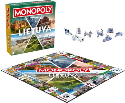Stalo žaidimas MONOPOLY LIETUVA YRA GRAŽI