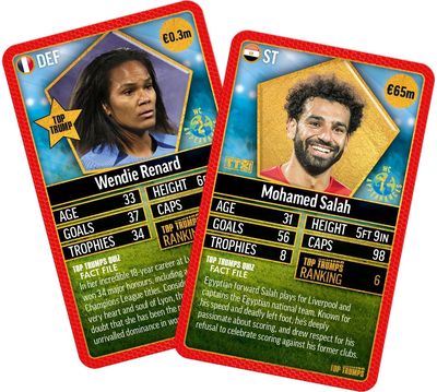 Kortelės TOP TRUMPS World Football Stars 200 Pack 4 (EN)