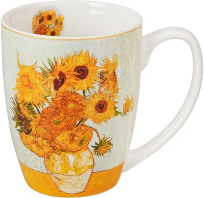 Puodelis STARRY SUNFLOWERS by Van Gogh, 360 ml