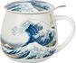 Puodelis su sieteliu THE GREAT WAVE by HOKUSAI, 430 ml