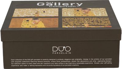 Puodelių rinkinys by Gustav Klimt, 360 ml, 4 vnt