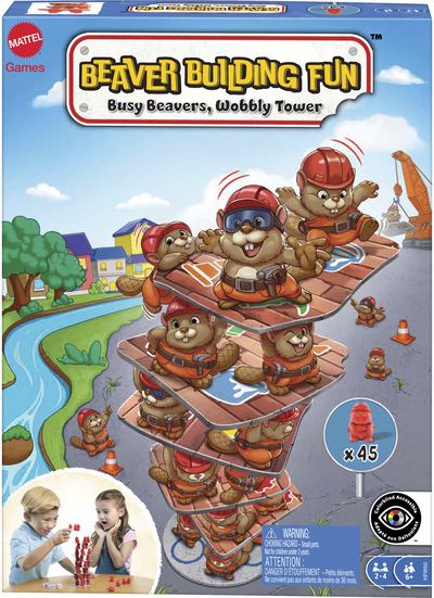 Stalo žaidimas LINKSMIEJI BEBRIUKAI