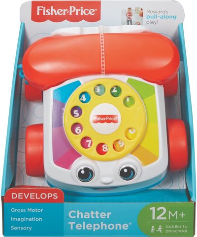 Lavinamasis žaislas FISHER-PRICE linksmasis telefonas