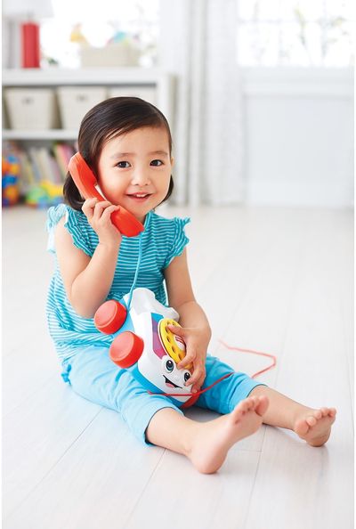 Lavinamasis žaislas FISHER-PRICE linksmasis telefonas