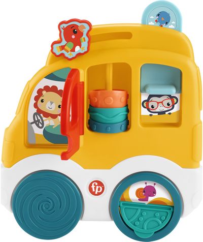 Lavinamasis žaislas FISHER-PRICE namelis – automobilis
