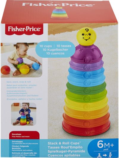 Lavinamasis žaislas FISHER-PRICE bokštelis – kamuoliukas