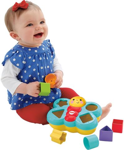 Lavinamasis žaislas FISHER-PRICE formelių rūšiuoklė – Drugelis