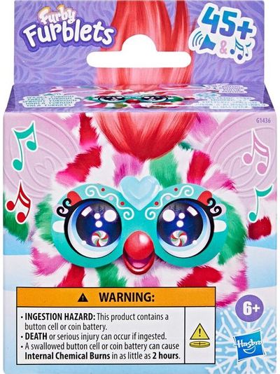 Interaktyvus pliušinis žaislas FURBY Furblet 5 cm, įv. rūšys