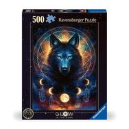 Dėlionė RAVENSBURGER Lunar Wolf, 500 det., šviečianti