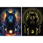 Dėlionė RAVENSBURGER Lunar Wolf, 500 det., šviečianti