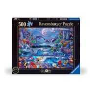 Dėlionė RAVENSBURGER Moonlit Magic, 500 det., šviečianti