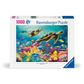Dėlionė RAVENSBURGER Blue Underwater World, 1000 det.
