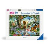 Dėlionė RAVENSBURGER Adventures in the Jungle, 1000 det.