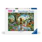 Dėlionė RAVENSBURGER Adventures in the Jungle, 1000 det.