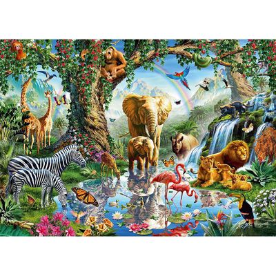 Dėlionė RAVENSBURGER Adventures in the Jungle, 1000 det.