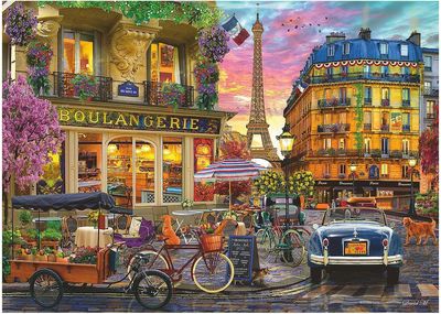 Dėlionė RAVENSBURGER Paris at Dawn, 1000 det.
