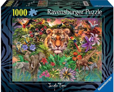 Dėlionė RAVENSBURGER Jungle Tiger, 1000 det.
