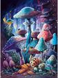 Dėlionė RAVENSBURGER Moonlight Mushrooms, 500 det., šviečianti