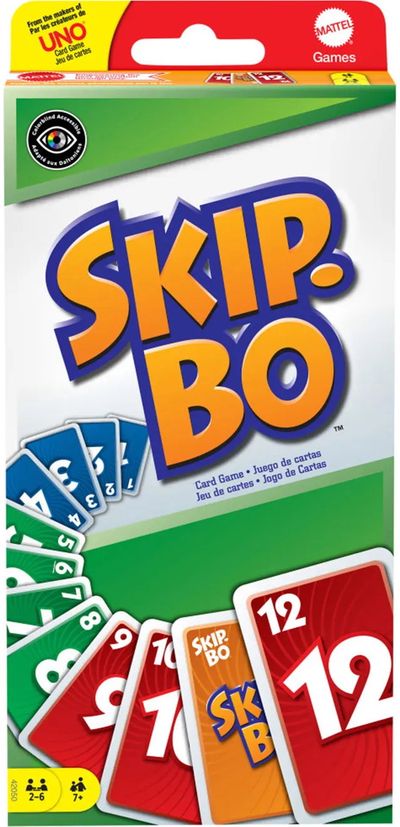 Stalo žaidimas UNO kortos SKIP - BO