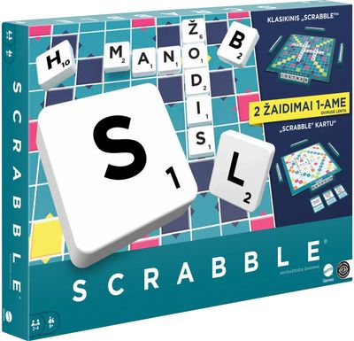 Stalo žaidimas SCRABBLE