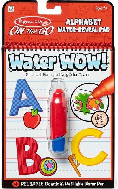 Kūrybinis rinkinys MELISSA & DOUG Water Wow! - Alphabet