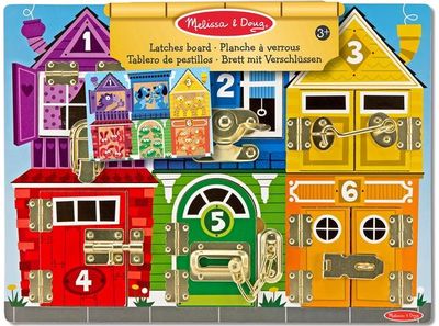 Lavinamasis žaislas MELISSA & DOUG spynų lenta