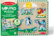 Garsinė dėlionė MELISSA & DOUG Zoo Animal